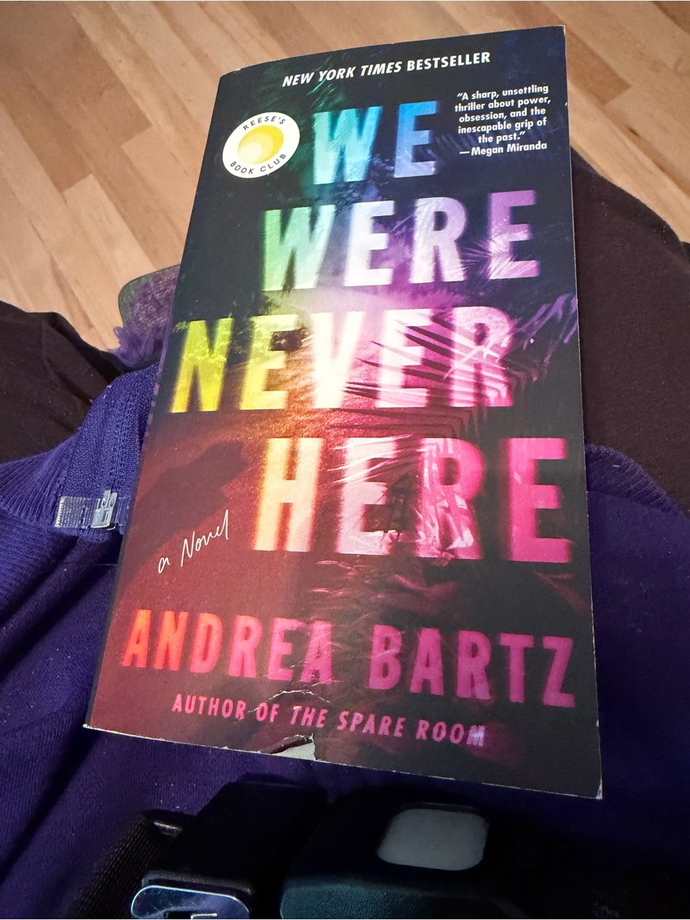 We Were Never Here Paperback Book - Multicolor Cover